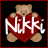 Pixelated 48x48 static icon featuring a light brown teddy bear holding a large red heart with white text, set against black background with thin red border.