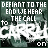Pixelated text reads 'DEFIANT TO THE END WE HEAR THE CALL to CHERYL on' over a dark green background with white and light green accents.