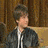 Four- shows a person in dark jacket with white stripes, brown background; text changes from 'my hottie!!!!' to 'hottie!!!'