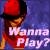 Pixelated animated contact sheet showing a cartoon character in three frames with text overlay on purple background.
