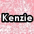 Six colored display text: Kenzie (pink), and (purple), Sarah (green), Are (blue), Best Frands 4Lyfe!!! [EFPL]! (orange), NU Kenzie!! (red)