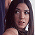 A 50x50 pixel buddy icon featuring a woman with long dark hair on the left and green text reading "Original Icons .com" on a dark green background to the right.