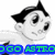 A cartoon character with black hair and large eyes appears in four , each showing a different colored text banner below the character