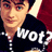Pixelated image of a person in dark clothing with white text on chest, red background, and bold red text reading "Am Innocent" on right side.