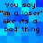 Blue pixelated background with black text repeating 'You say "im a loser" like its a bad thing' in two