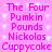Pixelated pink text on a sparkling pink background displays repeated phrases in two with no visible animation changes
