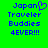 Green background with blue pixelated text reading "Japan Traveler Buddies 4EVER!!!" and a purple heart symbol replacing the 'o' in Japan.