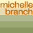 Animated contact sheet of Michelle Branch with repeated text and varied facial expressions across 8 frames.
