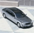 Pixelated image of a dark-colored sedan viewed from above, positioned on a light background with a gray rectangular shape in the upper portion.