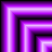 nine identical square , each containing nested concentric squares in alternating purple and black stripes with white highlights