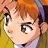 A pixelated anime-style character with orange hair and a blue headband on the left, next to black background text reading "Anime IM" above smaller cursive "COM" on the right.