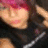 A pixelated image of a person with pink hair and dark clothing, featuring the text 'Miki' in stylized pink letters on the right side.