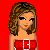 Pixelated image of a woman with brown hair in red strapless top, next to partial body view and text reading 'Kiss Me I'm Hungarian' on red-white-green background.