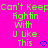 Pixelated text on bright pink background with green and blue elements, featuring repeated phrases and heart symbols.