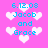 Pixelated pink background with white hearts and cyan text reading '6.12.08 Jacob and Grace' in four repeated sections.