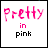 A 4x3 contact sheet of a pink-themed animated buddy icon showing sequential changes in heart position and text rendering across 12 frames.