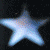 A starfish icon transitions into a sequence of close-up frames showing a person with blonde hair holding a phone to their ear.