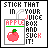 A 3x3 contact sheet of pixel art frames showing an animated juice box icon with changing text and apple graphics.