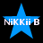 Four blue star-shaped icons with white text "NiKKii B" on black background, each showing different pixelation levels.