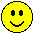 Four yellow pixelated smiley faces with black eyes and mouths, two showing red lips in different positions on a gray background.