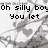 Black-and-white pixelated image with text fragments and heart symbols on a patterned background.