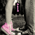 A black-and-white image of a person's legs in jeans and pink shoes with text appearing sequentially: 'i', then 'love', then 'you'.