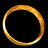 Animated golden rings rotate against black background with "Lord of the Rings" text variants below each frame.