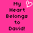 Pixelated text on bright pink background with white heart symbol replacing 'Heart' in phrase.
