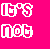 Pixelated cartoon woman in red bikini lying on white background with pink text above
