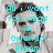 Pixelated grayscale image of a person with cyan text overlay reading "All i want for xmas is Orlando Bloom".