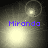 Four- shows animated light effects with purple text "Miranda" over each , featuring circular glows and lens flares on dark backgrounds