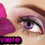 A four- of eye close-ups with text overlays, each showing distinct color treatments and one in grayscale