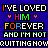 A 3x3 contact sheet of animated frames showing a pixel art icon with rainbow-colored text and heart symbols on a dark blue background, each frame displaying variations in color schemes and heart shapes.