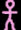 Pink stick figure with circular head performs sequential poses against black background, including standing, bending, and dynamic movement.