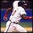 Animated sequence of a baseball player in white uniform running on field with Braves and TBS Superstation logos visible.