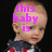 A pixelated image of a child with short light hair wearing a red and white checkered jacket over dark clothing, set against a black background.