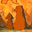 Animated contact sheet showing three frames of a cartoon bear animation with orange autumn background and Disney Brother Bear text logo below.