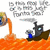 Pixelated cartoon ship on orange striped water with pouring liquid, text above reads 'is this copy of the info lost forever now?'