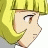 Pixelated anime-style character face with yellow hair and a black background featuring white text "Anime IM" and "COM" in pixelated font.
