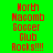 Four display red pixelated text reading 'North Nacomb Soccer Club Rocks!!!' against green, teal, blue, and dark teal backgrounds