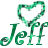 Green pixelated heart-shaped icon with stylized text below, displayed on a white background.