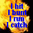 Blue text on a fiery background displays two sets of phrases: 'I hit I bunt I run I catch' and 'I play I slide I fall I'm safe'.