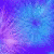 A pixelated animated icon with shifting purple and blue hues, featuring a central burst of light radiating outward in multiple directions.