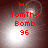 Red text on a dark red gradient background with a bright white circular glow, showing four variations of the same text layout.