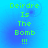 Green pixelated text on blue gradient background reads 'Deirdre Is The Bomb !!!' in four identical