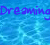 Animated sequence showing water ripples with text 'Dreaming of summer' and '2005', plus a palm tree on an island.