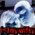 Animated icon shows a blue and white cartoon character with large eyes, red text reading "i<3 my wifey" at bottom left, and partial red text on right side.