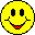 Two yellow pixelated smiley faces side-by-side, one smiling with red lips and black eyes, the other with a surprised expression featuring raised eyebrows.