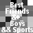 Static pixel art displays repeated text and symbols in grayscale with a -like background
