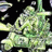 A 48x48 pixel buddy icon featuring a green and white anime-style character with flowing hair on the left, next to stylized text reading "Anime IM" above smaller text "c0m" on a black background.